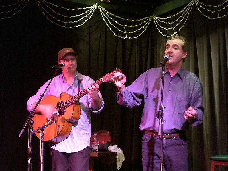 Andy and Gerry at McHenry's Upstairs...