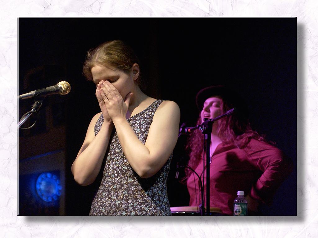 Jen and Emily at Clandestine's Last Show...