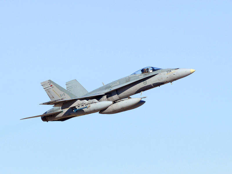 F18 - 774 In Flight...