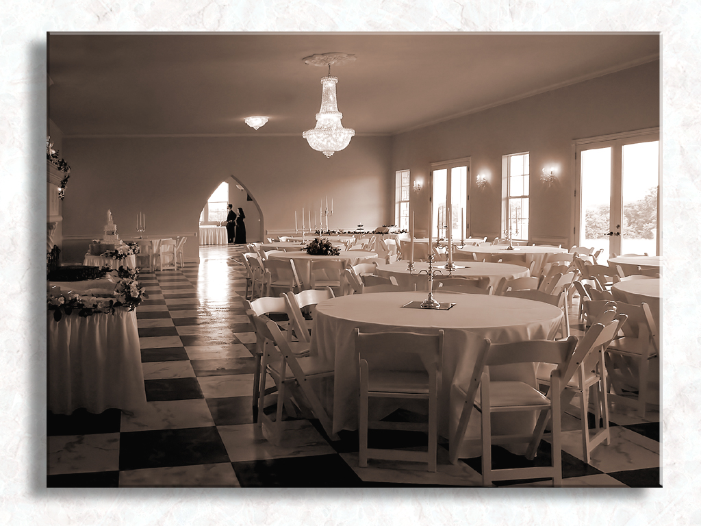 Ballroom at Castle Douglas...