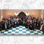 The Entire Group At Castle Douglas...