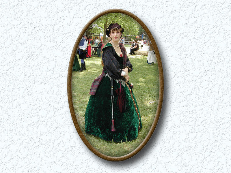 First Court Dress...
